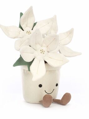 Jellycat gold white POINSETTIA